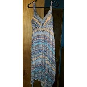 American Rag Blue Hi-Low Dress Size Small NWOT